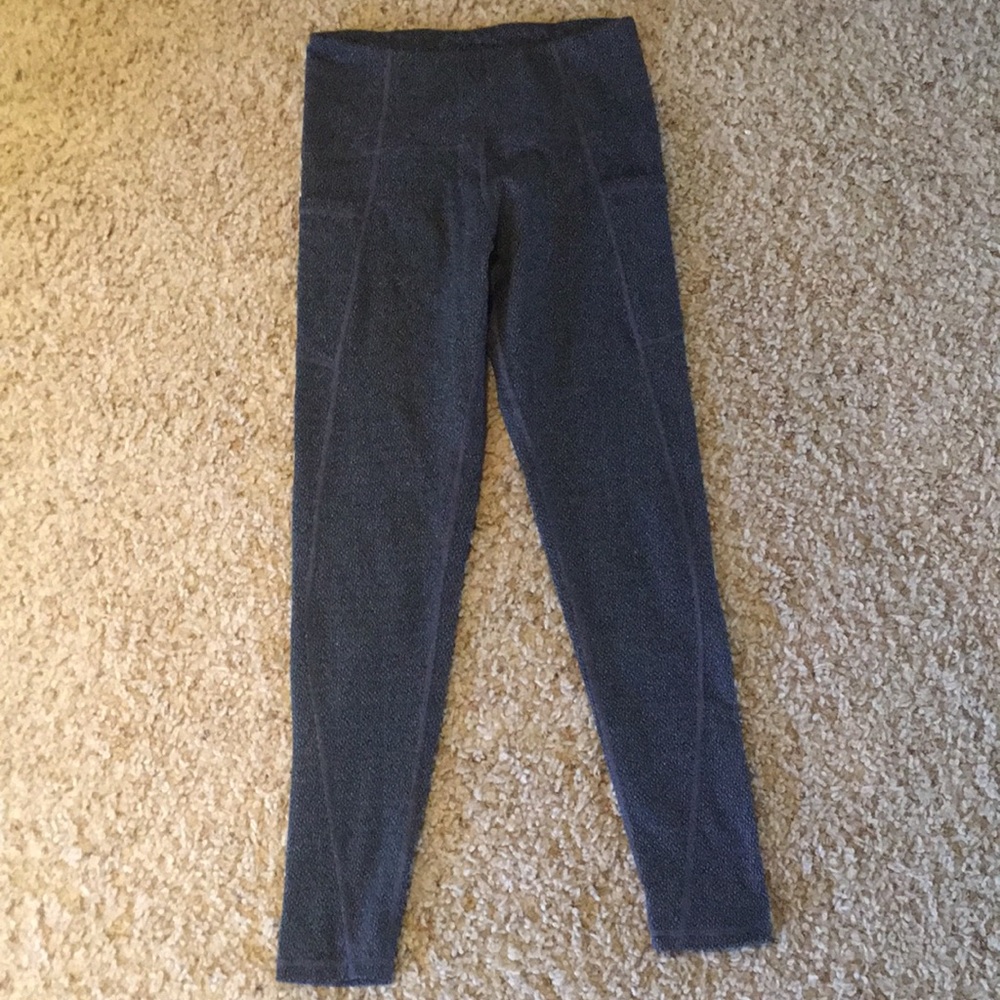 Gray leggings